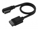 Corsair iCUE LINK 20cm maitinimo/datos kabelis juodas