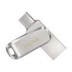 SanDisk Ultra Dual Drive Luxe USB atmintinė 1000 USB Type-A / USB Type-C 3.2 Gen 1 (3.1 Gen 1) Nerūdijantis plienas