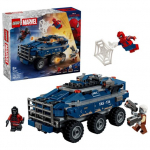 LEGO MARVEL 76349 Spider-Man kalėjimo transporto pervežimas persekiojimas