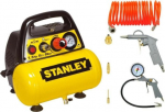 BEALFA KOMPRESORIUS 6L+PNEUMATINIS KOMPLEKTAS STANLEY