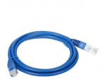 Alantec KKU5NIE1 tinklinėjimo kabelis Mėlynas 1 m Cat5e U/UTP (UTP)