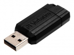 Verbatim PinStripe USB Diskas 32GB USB 2.0 Juodas