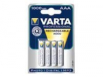 Varta Professional AAA pakartotinai kraunamos baterijos 1000mAh 4-vnt