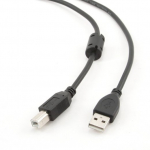 Cablexpert CCFB-USB2-AMBM-1.5M USB 2.0 spausdintuvo kabelis