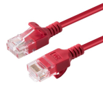 U/UTP CAT6A Slim 0.15M raudas