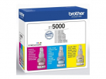 Brother BT5000CL vertės paketas geltona, žydra, magenta 5000 puslapių ra&scaron;alo papildymas
