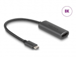 Delock vaizdo adapteris 20cm pilka