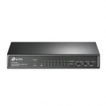 TP-Link 9-Port 10/100Mbps stacionarus mar&scaron;rutizatorius su 8-Port PoE+
