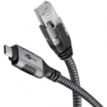 Goobay USB-C 3.1 į RJ45 tinklo adapteris 15 m CAT6 1 Gbit/s