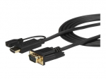 StarTech.com HDMI į VGA kabelis - 6ft 2m - 1080p - aktyvus konvertavimas - HDMI į VGA adapterinis kabelis jūsų VGA monitoriui / ekranui (HD2VGAMM6)...