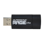 Patriot Memory Supersonic Rage Lite USB 64 USB Type-A 3.2 Gen 1 (3.1 Gen 1) Juodas, Mėlynas