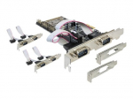 DeLock PCI Express korta > 6x serijinis serijinis adapteris PCI Express x1 230,4 Kbps