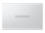 Samsung SSD T7 Resurrected 1000 USB 3.2 Gen 2 (10 Gbps) Sidabrinis