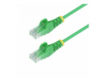 StarTech.com 7 m žalias plonas CAT6 Ethernet kabelis, be įbrėžimų, 28AWG, LSZH CAT 5/5e/6 neekranuota sukimo pora (UTP) 7 m jungties kabelis žalias