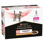 PURINA Pro Plan Veterinarinės Dietos DM St/Ox Diabėto valdymas - &scaron;viežias katės maitinimo produktas - 10 x 85g