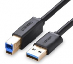 Ugreen 30753 USB-A į USB-B kabelis 1m Juodas