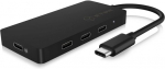 Raidsonic 4-port hub with USB Type-C interface and PD port IB-HUB1429-CPD