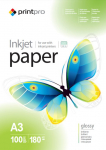 Foto popierius PrintPro, 100 lapų High Glossy 180 g/m&sup2; A3