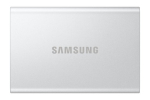 Samsung SSD T7 Resurrected 2000 USB 3.2 Gen 2 (10 Gbps) Sidabrinis