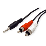3,5Mm/2X Rca (M) Kabelis 10 M