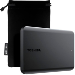 Toshiba External Hard Drive Canvio Basics Excl (2.5" 4TB, USB3.2 Gen 1, Black)