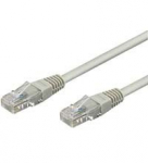 Goobay 50m CAT 5e RJ45 U/UTP CCA pilkas Ethernet kabelis