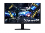 Samsung Odyssey G7 S27DG702EU 27 colių 4K Fast IPS monitorius su HDMI ir DisplayPort, 144Hz
