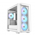 ASUS A23 PLUS ARGB BALTA Kompiuterio dėklas Balta