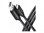 AXAGON 2m USB Type-C kabelis BUCM3-AM20AB juodas