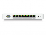 Ubiquiti UniFi 8 prievadų 10 Gigabit Ethernet / 2.5 Gigabit Ethernet PoE+ jungiklis