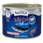 BALTICA Excellent la&scaron;i&scaron;os su krilu &scaron;viesus - drėtas maistas katėms - 185g