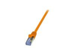 LogiLink PrimeLine CAT 6a SFTP, PiMF 3m jungtis oranžinė