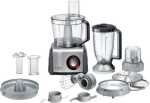 Bosch MC812M844 3.9L 1250W plieno/juoda maisto apdorojimo ma&scaron;ina
