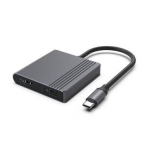 I/O ADAPTERIS USB-C Į HDMI/DP/A-CM-HDMIFDPF-01 GEMBIRD
