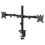 Savio UM-03 Dvigubas monitoriaus stalvir&scaron;io laikiklis 17&Prime;&ndash;32&Prime; ekranams