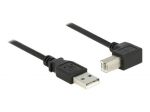 Delock USB kabelis 1m juodas