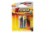 Ansmann X-POWER AA standartinės baterijos, 2 vnt.