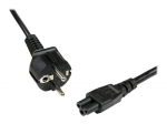 StarTech.com 2m (6ft) Laptop Power Cord, Schuko to C5, 2.5A 250V, 18AWG, Notebook / Laptop Replacement AC Cord, Printer/Power Brick Cord, Schuko CE