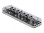 Delock skaidrus USB 3.0 Hub su 7 prievadais