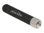 DeLOCK LPWAN Antena SMA Plug 1,6 dBi Omnidirectional Fixed 0,8cm Juodoji