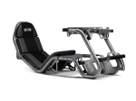 Next Level Racing F-GT Pro Formula ir GT Grey Edition lenktynių simuliacijos kabinas plieno pilka