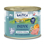Baltica Regional Flavors kalakutienos drėstas kačių maistas &ndash; 185g