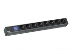 Bachmann BlueNet BN0500 &Scaron;viestuko dėžutė 8 i&scaron;orinis 16A Juoda