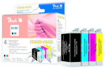 Peach Multi Pack Set of Yellow Cyan Magenta