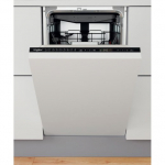 Whirlpool WSIP 4O33 PFE integruota indaplovė 43dB juoda