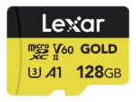 Lexar Professional GOLD Series microSDXC UHS-II kortelė 128GB 280MB/s