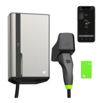 Wallbox Green Cell HabuDen 22kW 32A su 5m kabeliu ir NFC