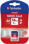 Verbatim SDHC 16GB Class 10 atminties kortelė