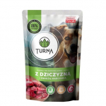 TURNA su laukine mėsa &ndash; &scaron;lapias &scaron;unų maistas &ndash; 400g