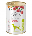 4VETS Natūralus Alergija Avi - &scaron;viežias &scaron;uns maitinimo produktas - 400 g